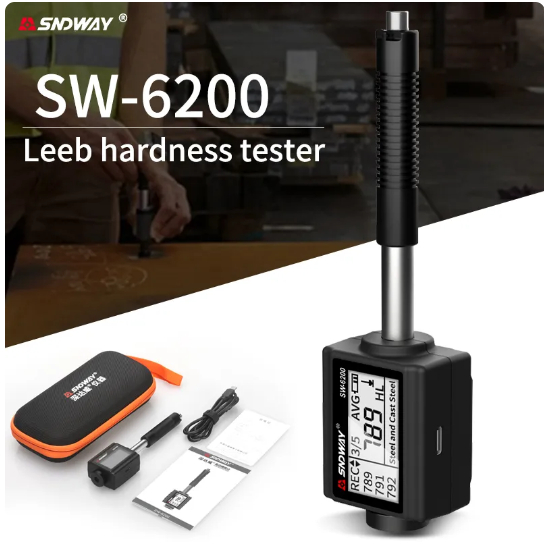 SNDWAY Leeb Hardness Alat Uji Kekerasan Material Leeb SNDWAY SW-6200