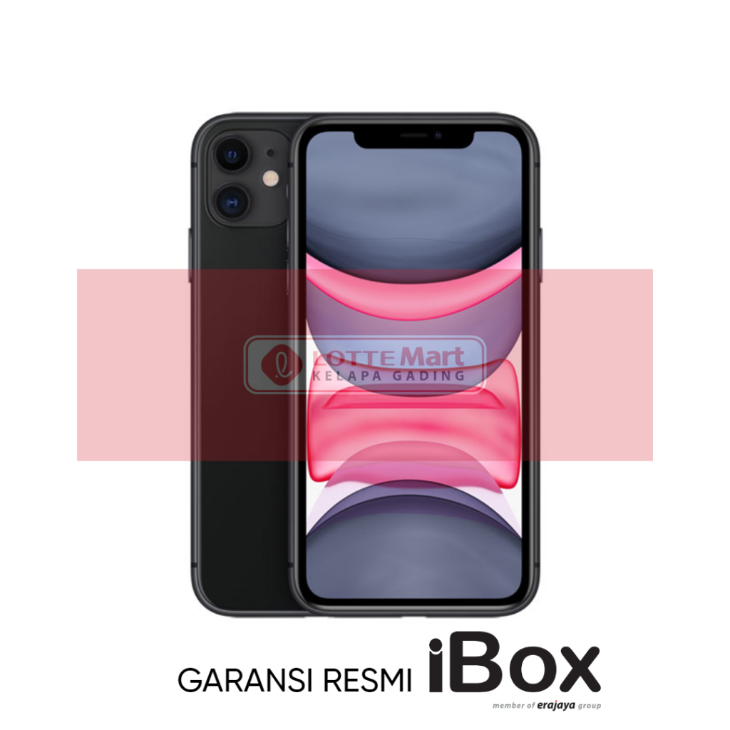 Iphone 11 64 & 128 GB garansi resmi original Ibox