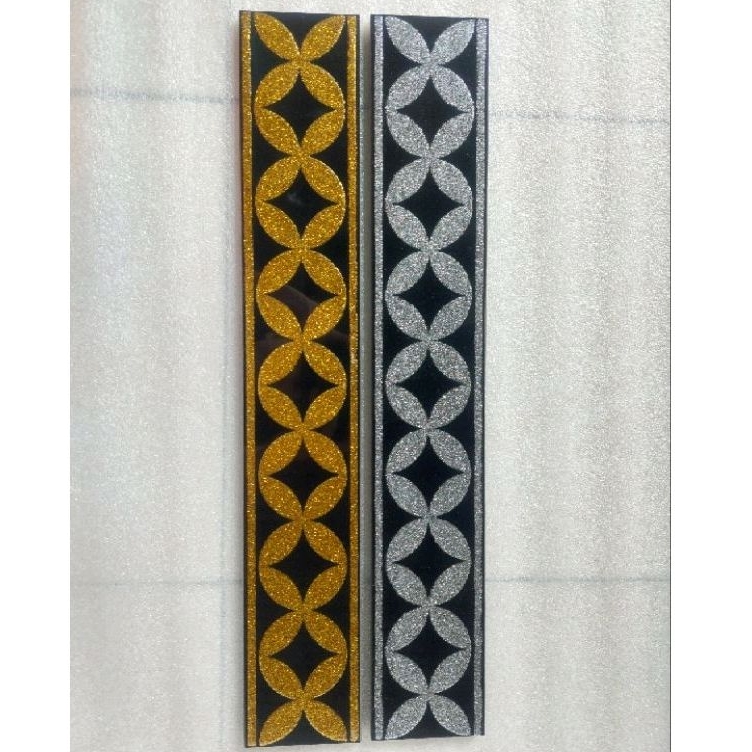 List plint granit keramik dinding dekorasi 10x60cm