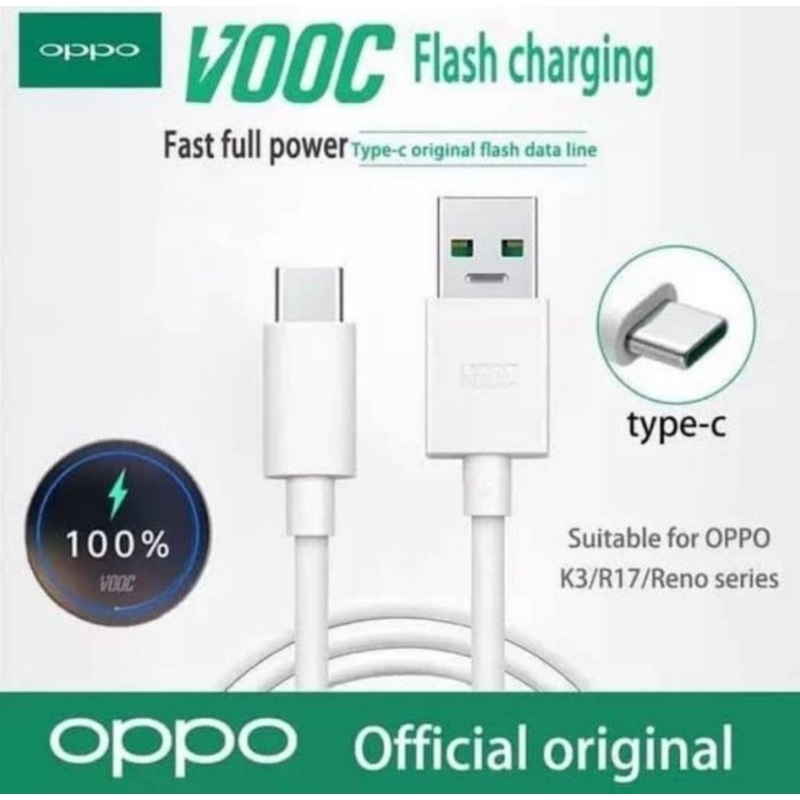 KABEL OPPO TYPE-C kabel Data Kabel Cas