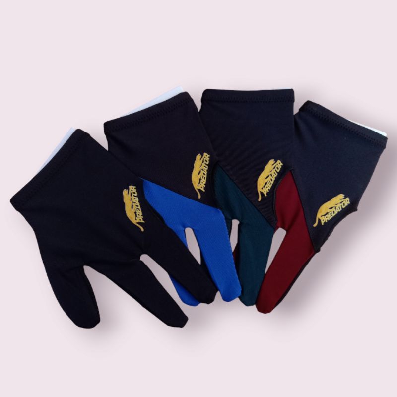 Sarung Tangan Billiard logo predator - Billiard Gloves