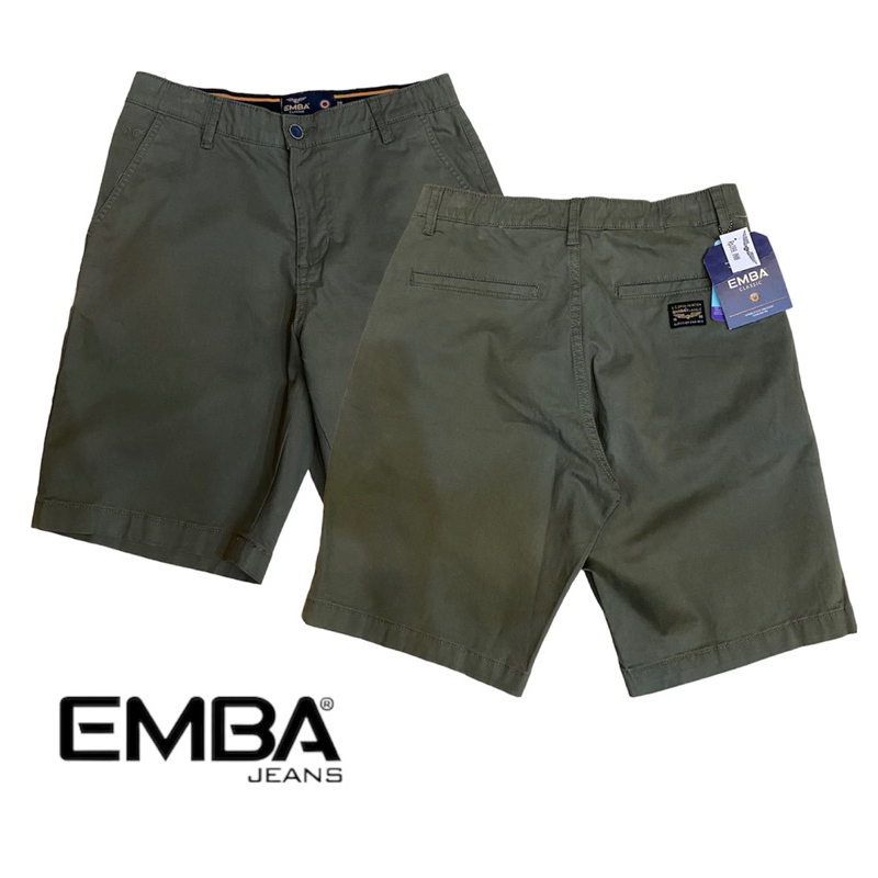 CELANA PENDEK EMBA | EMBA CHINOS | CELANA EMBA | SHORTPANT