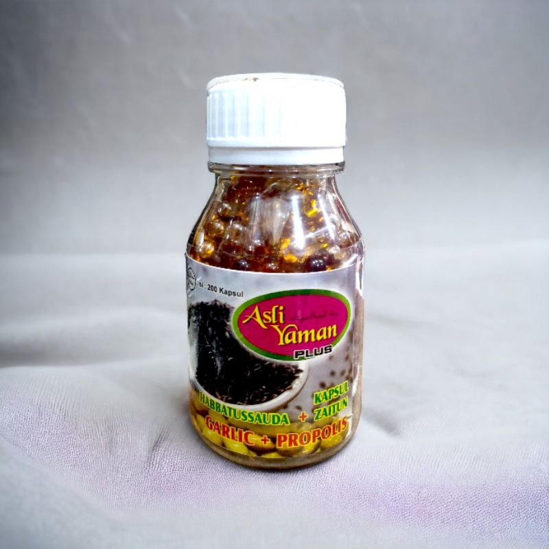 Habbatussauda Asli Yaman 4in1 Plus Garlic