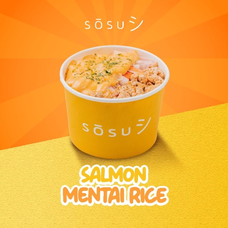 

Salmon Mentai Rice