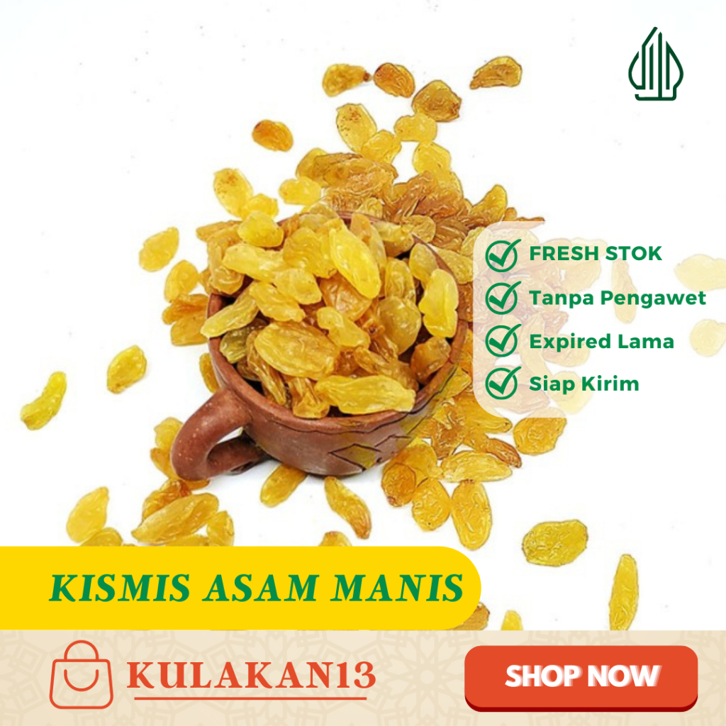 

Kismis Asam Manis Raisins 500 Gram