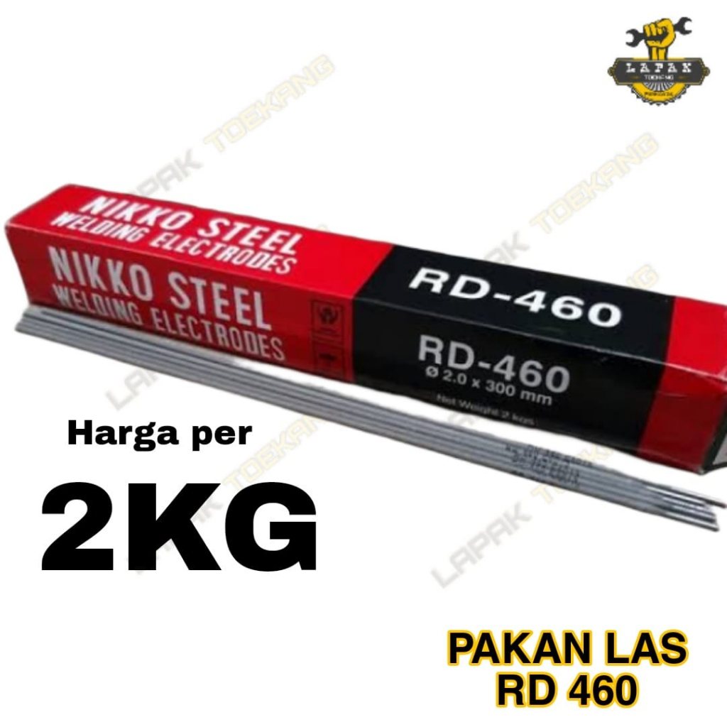 Kawat Pakan Las Nikko RD460 2.0MM (2KG)/ RD460 2.0 MM