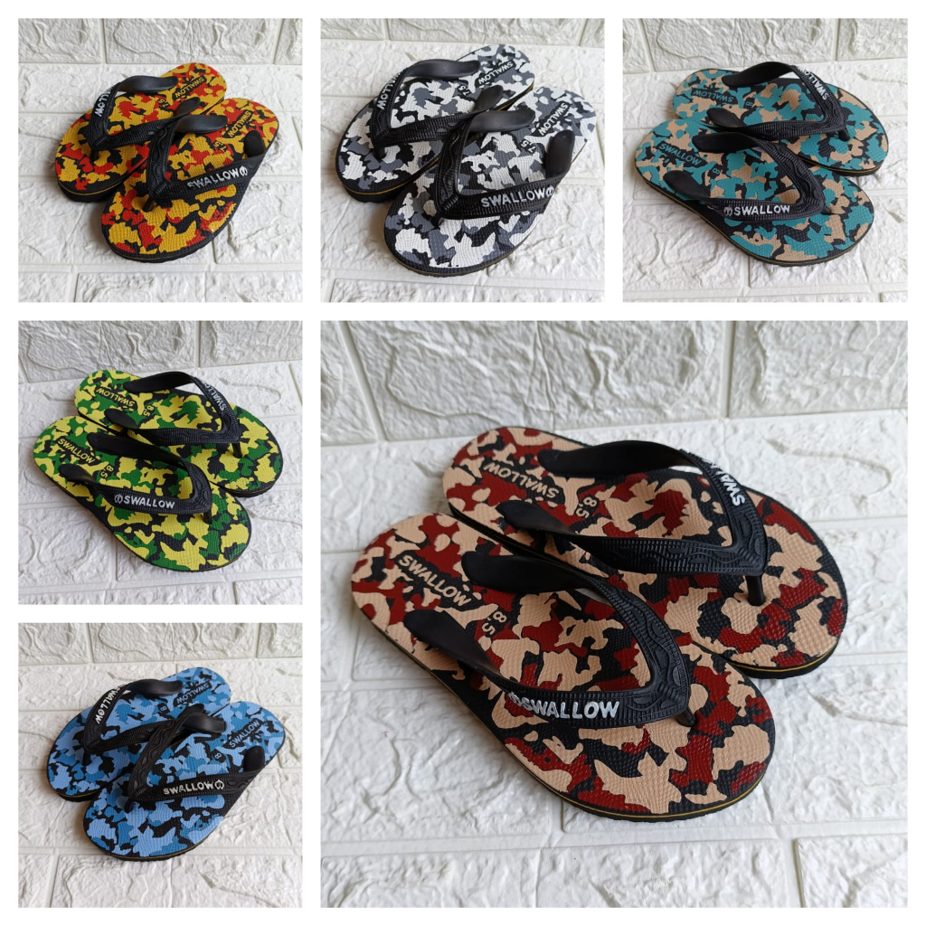 Sendal Jepit Swallow Army Anak