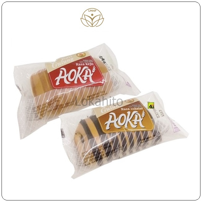 

Roti AOKA gulung coklat , kelapa dan keju