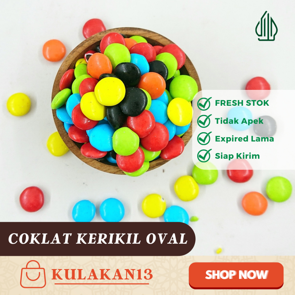 

Coklat Oval Turki 500 gram / Coklat Kerikil Oleh Oleh Haji dan Umroh