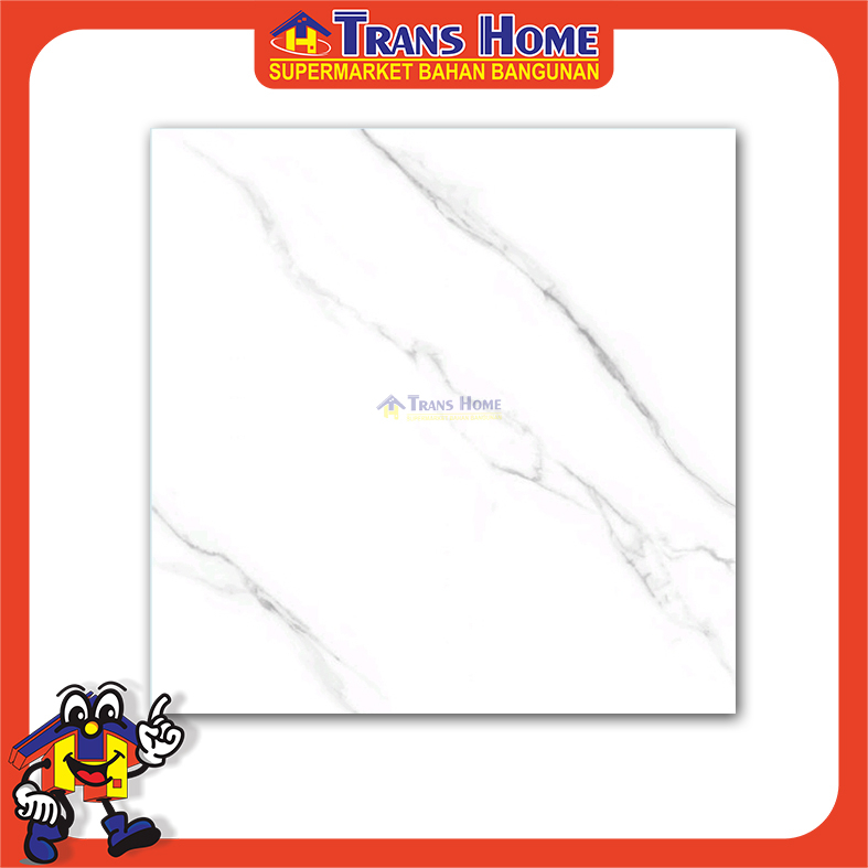 Keramik Platinum Luxor Grey 50x50 (GLOSSY) (REC) (PLATINUM)