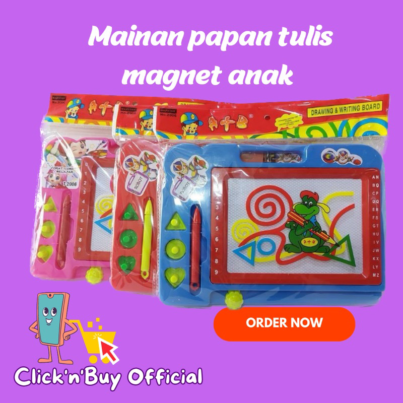 

PAPAN TULIS ANAK MAGNETIC MAINAN EDUKASI