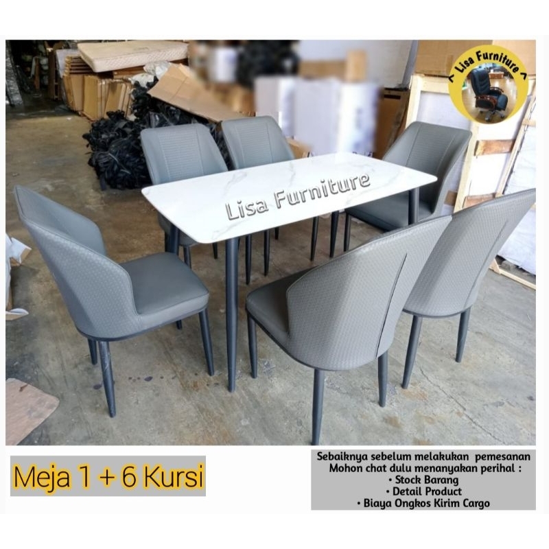 Meja Makan Marmer|Meja Makan Marmer 6 Kursi|Meja Makan Marmer 4 Kursi|Meja Makan Marmer Minimalis|Me
