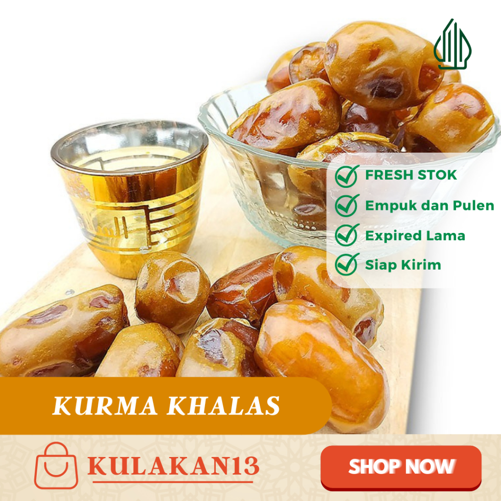 

Kurma Khalas 500 gram Kurma Segar