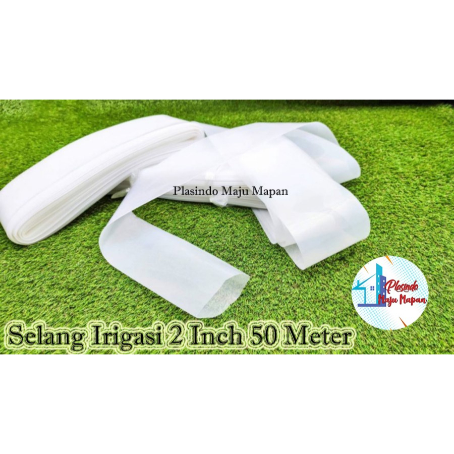 Selang Irigasi Sawah / Selang Pengairan / Selang Drip Plastik PE - Putih