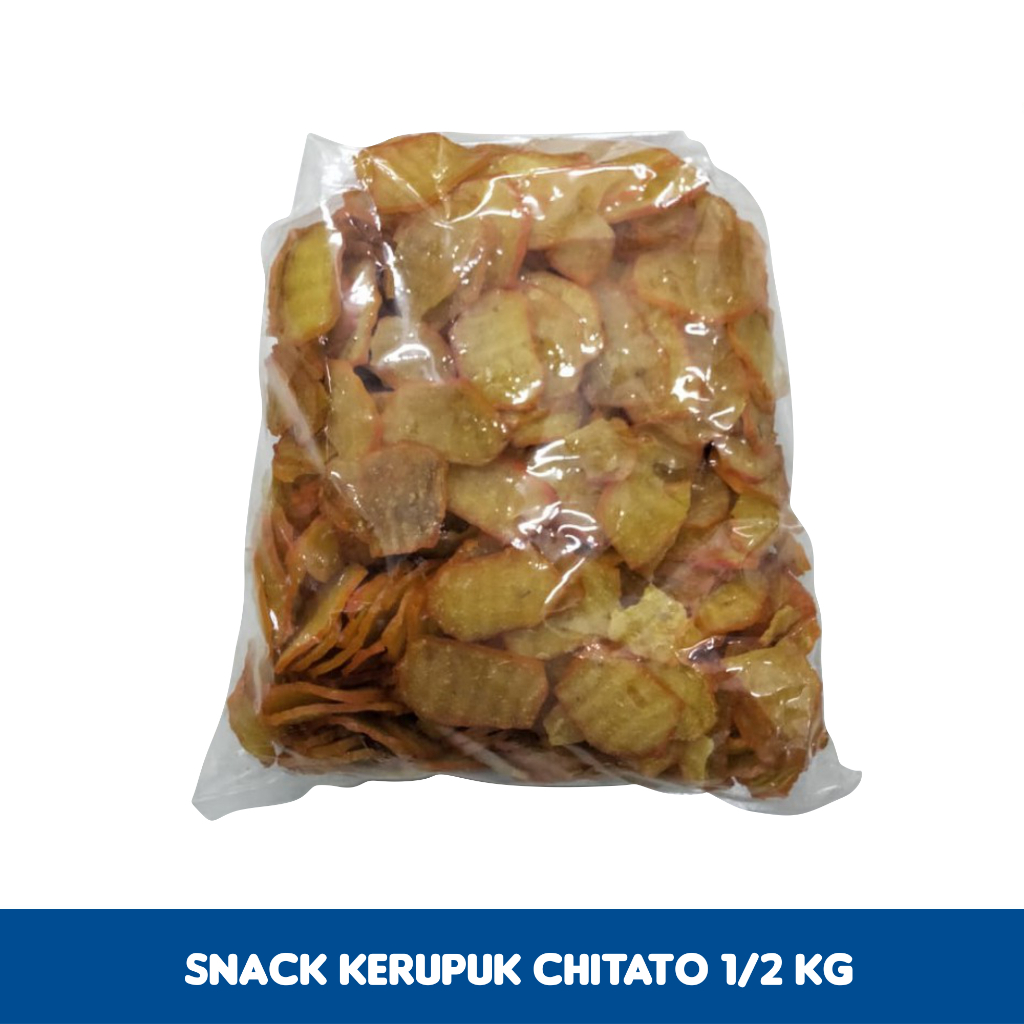 

Snack Kerupuk Chitato 1/2 kg Makanan Ringan Camilan