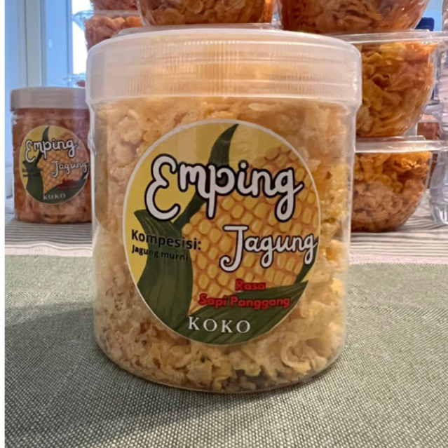 

Emping Jagung Koko Sapi Panggang