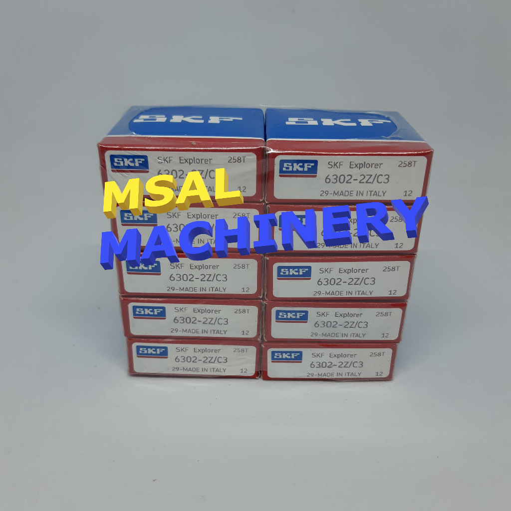 BEARING 6302 ZZ / 6302ZZ / 6302 2Z SKF C3