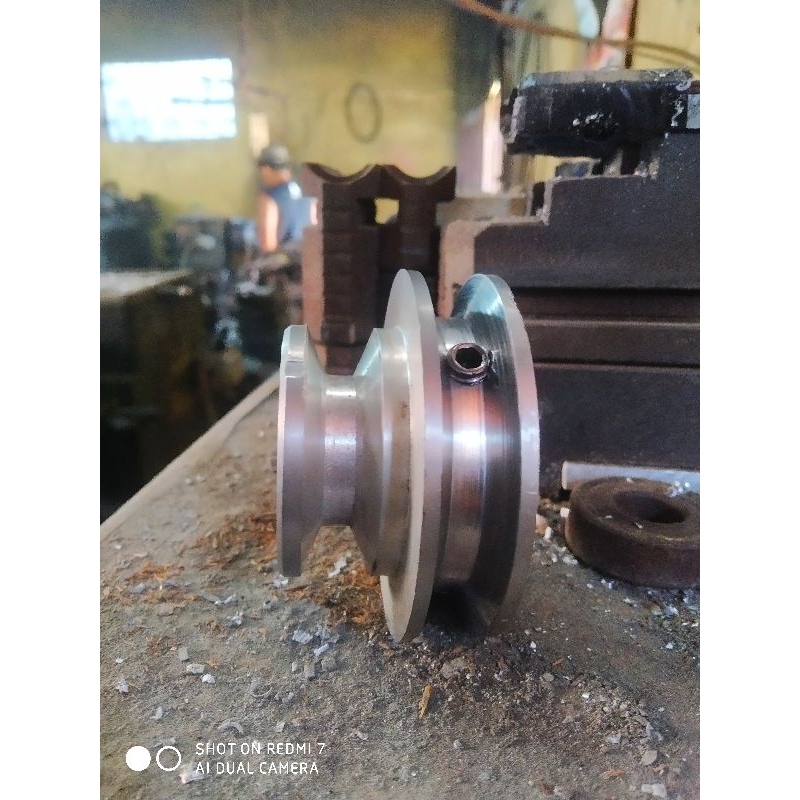 Puli 3inch+2inch A2 Ukuran As bisa request