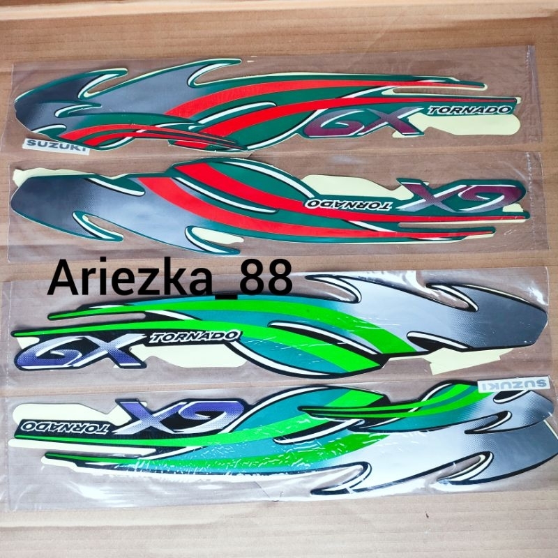 Striping stiker GX Tornado 98 Tornado gx 1998