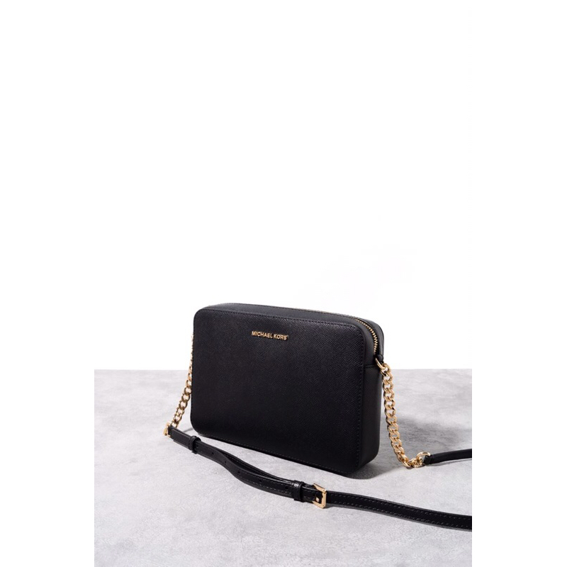 MK Jet set large camera crossbody bag leather 22.8x10x5 CM (DB ori)