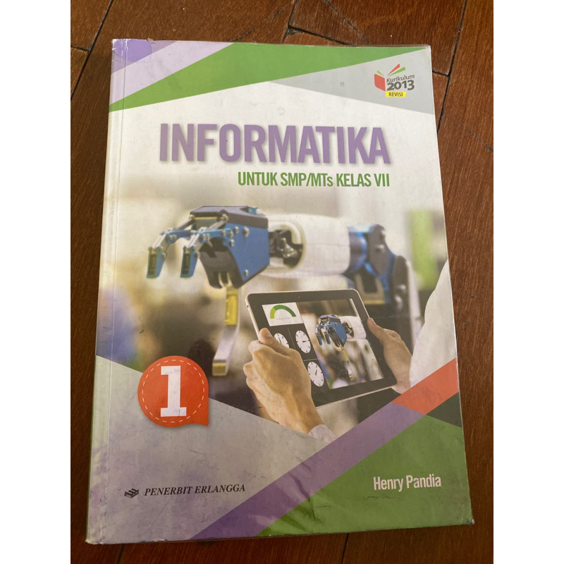 BUKU TIK Informatika SMP kls 7 Penerbit Erlangga