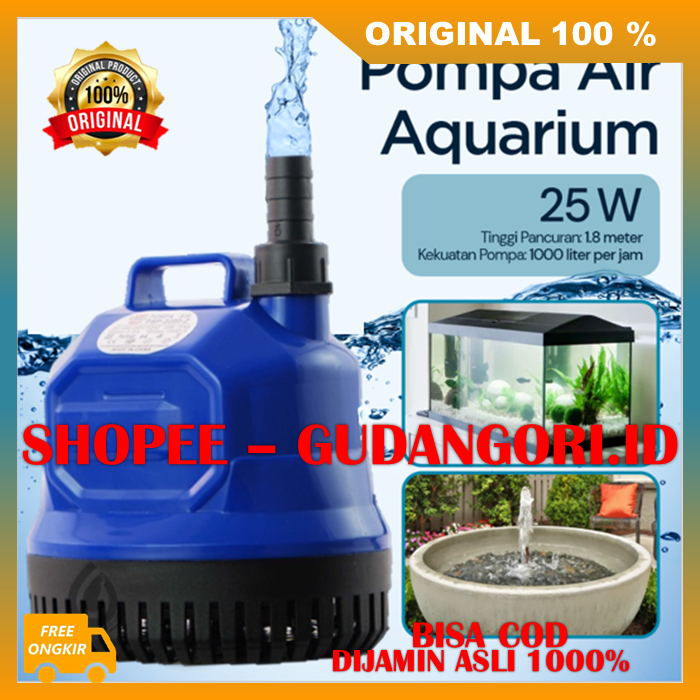 Pompa Air Aquarium Mesin Pompa Kolam Aquarium ORIGINAL