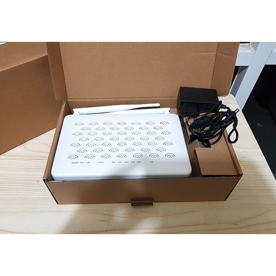 Modem Router Ont ZTE F609 Versi 3 NEW 100% plus kabel