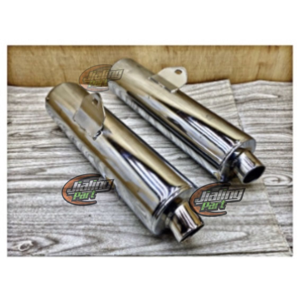 slencer knalpot satria fu standar dan bobokan slincer knalpot standar satria fu