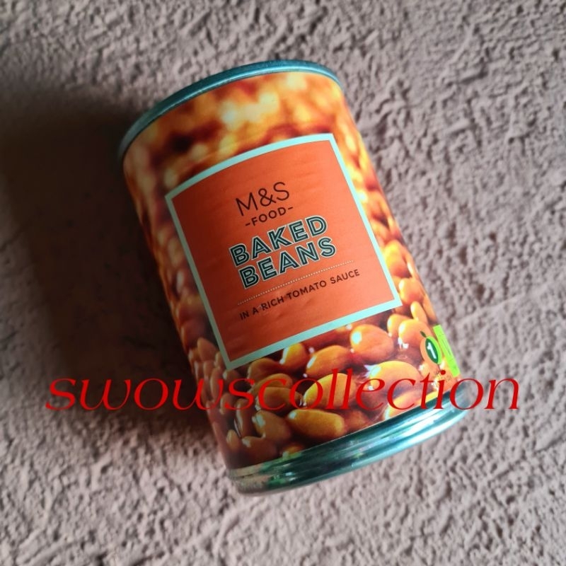 

M&S MARK MARKS & AND SPENCER BAKED BEANS BEAN TOMATO SAUCE