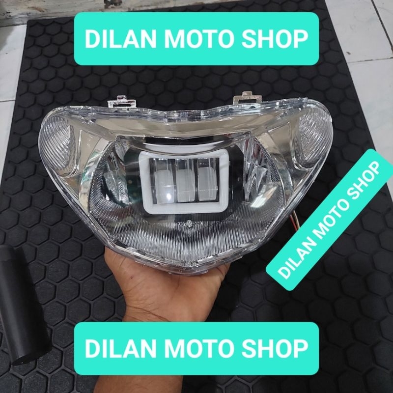 Lampu led daimeker daymeker Mio new mio smile mio sporty fuul set super terang