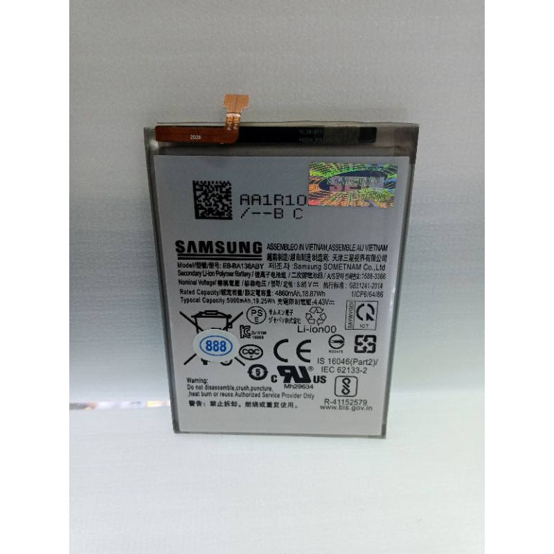 BATRE SAMSUNG A13 5G SM A135F EB BA136ABY ORIGINAL 888