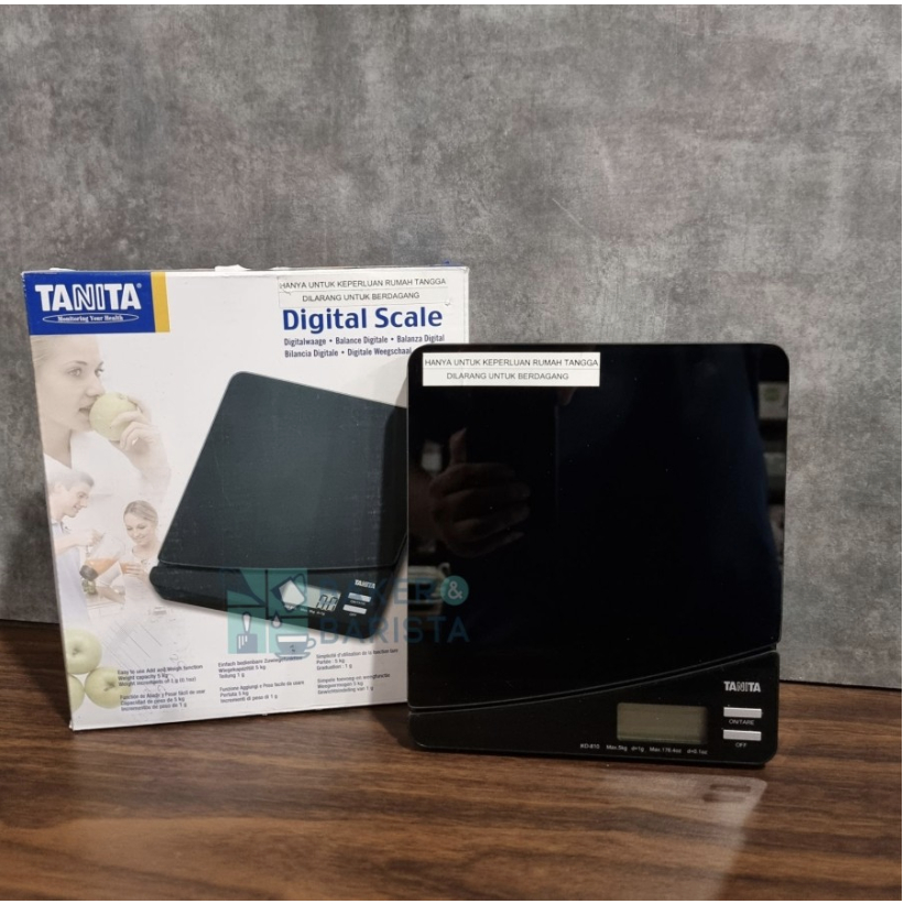 tanita baking scale 5kg timbangan dapur kue tanita kd810 kd-810 kd811