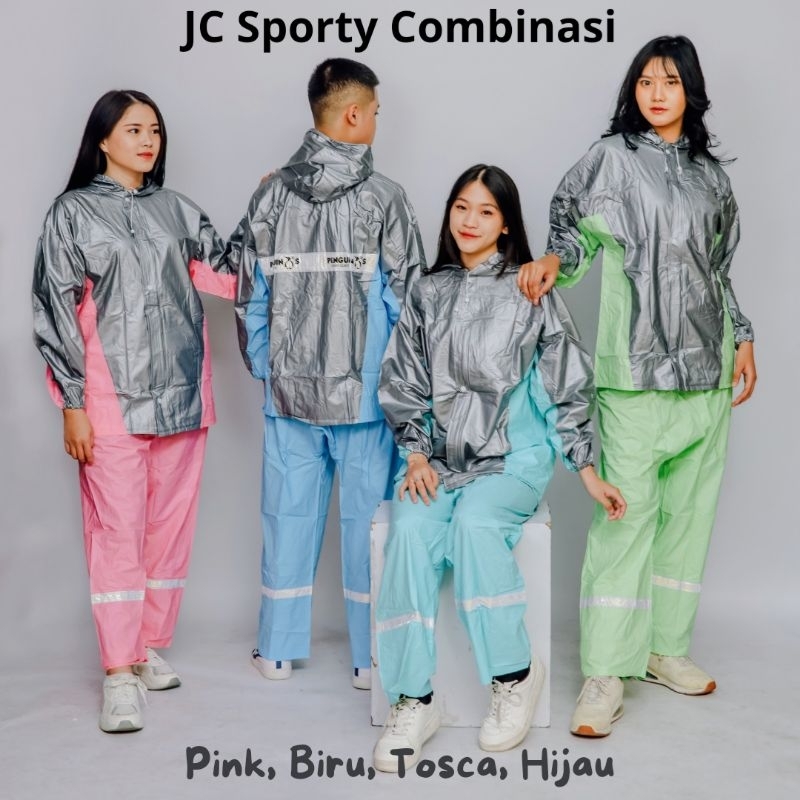 Jas Hujan Jaket Celana | SPORTY COMBINASI Penguin's