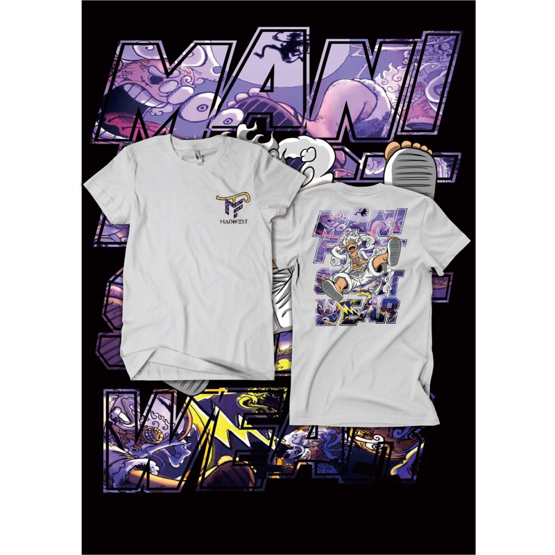 Kaos Putih MNFST One piece