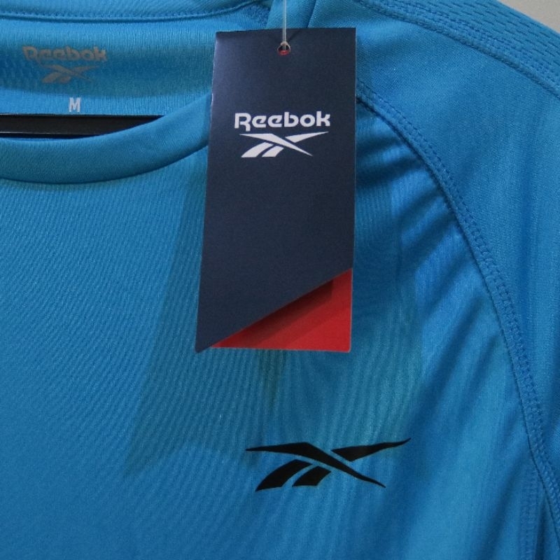 Kaos Reebok Men Blue Sport Station Original