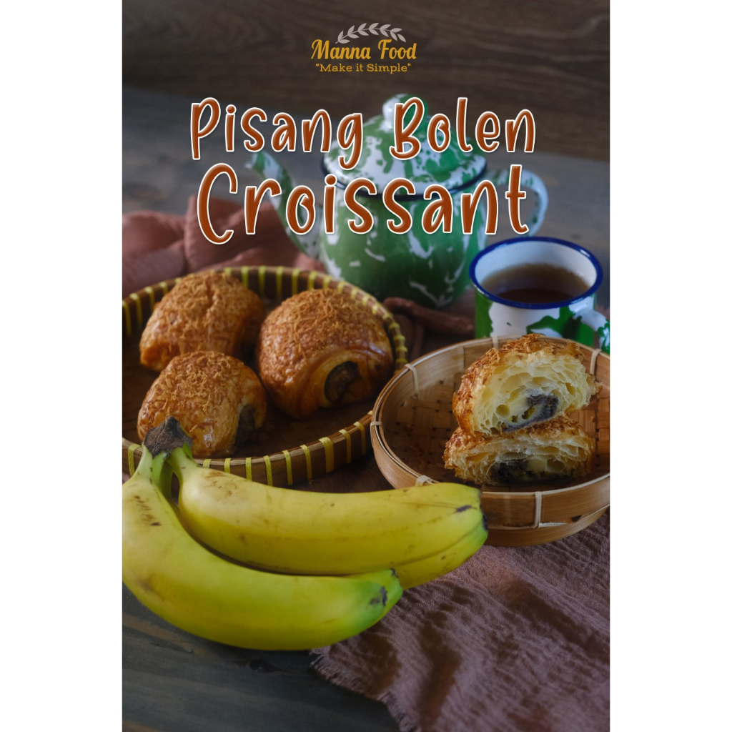 

Manna Food Mini Pisang Bolen Croissant isi 12 pcs