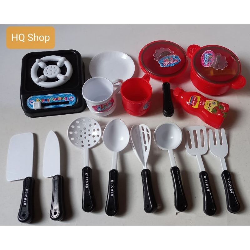 Mainan alat masak 1 set
