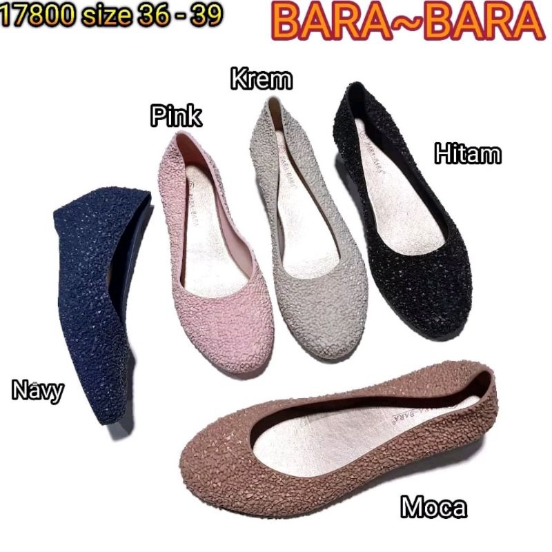 Wedges Jelly Shoes BaraBara