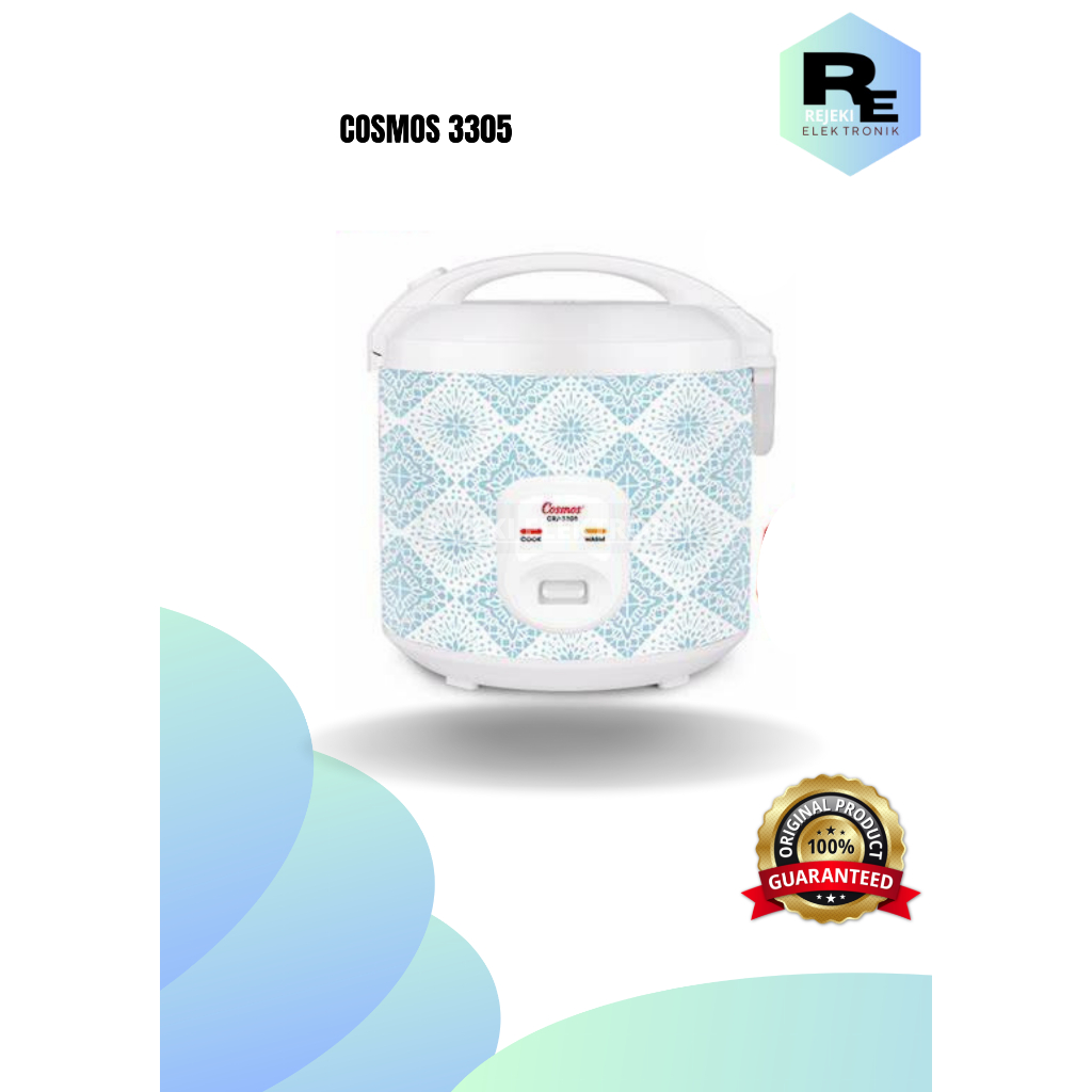 Cosmos Magic Com Rice Cooker Anti Lengket CRJ-3305 CRJ3305 CRJ 3305