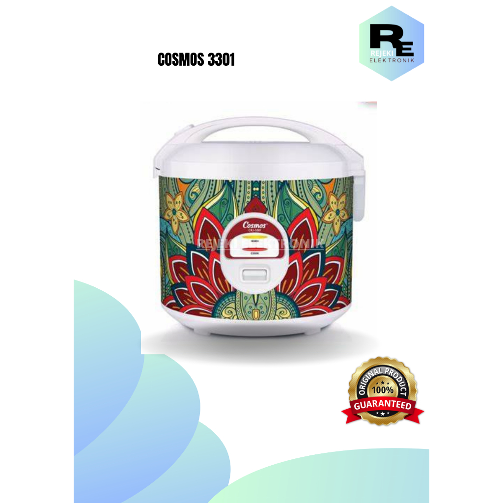 COSMOS CRJ3301 Rice Cooker/ Magic Com 1.8 Liter CRJ 3301 CRJ-3301