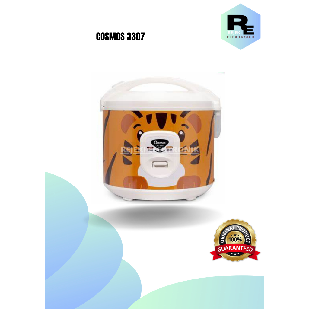 COSMOS CRJ 3307 CRJ3307 CRJ-3307 Magic Com Rice Cooker 1.8 L (Anti Lengket)