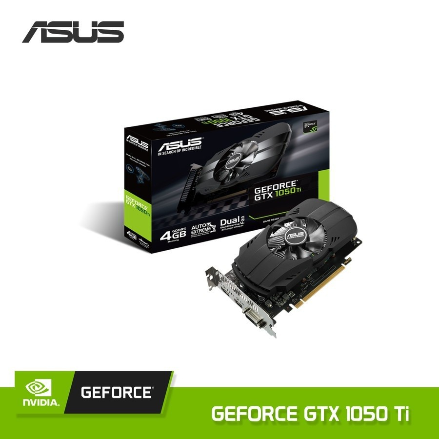 VGA ASUS GEFORCE GTX 1050Ti 4G DDR5 - PH GTX1050TI 4G