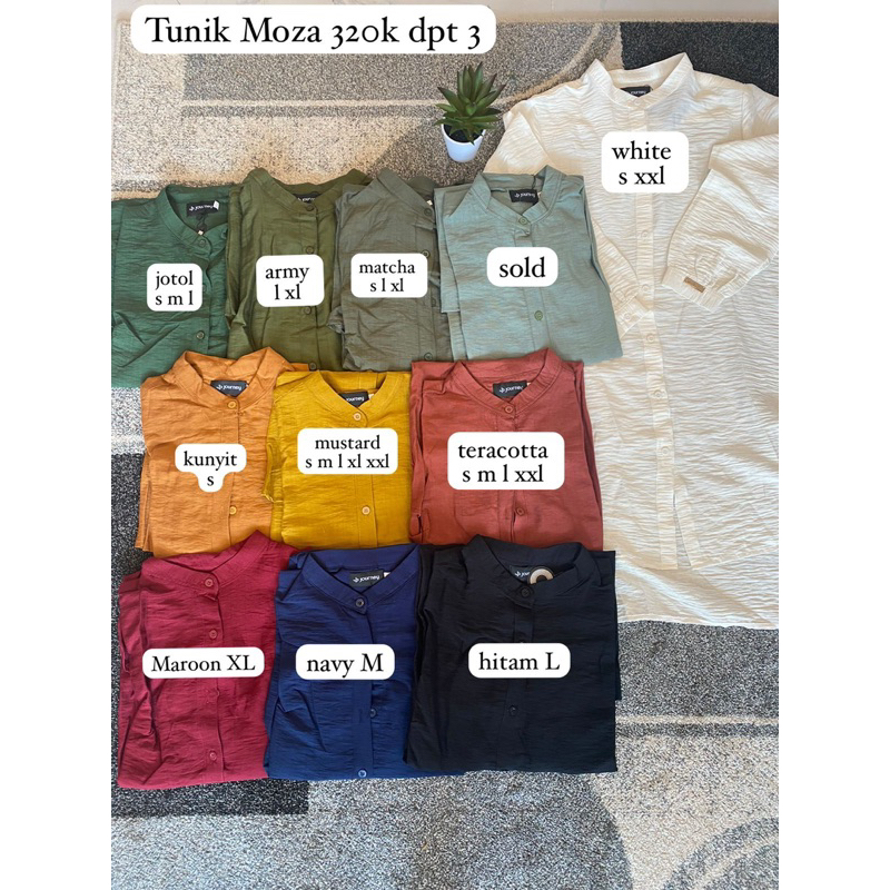 MOZA TUNIK BY JOURNEY SCARVES