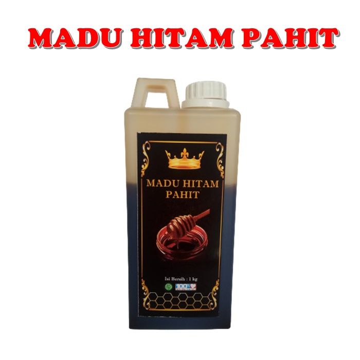

MADU HITAM PAHIT MADU ASLI MADU MURNI ISI 1KG