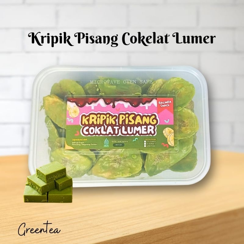 

KERIPIK PISANG COKLAT LUMER VARIAN MATCHA