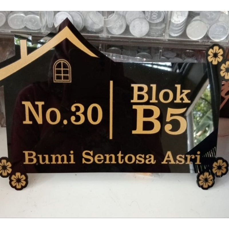NOMOR RUMAH AKRILIK / AKRILIK NOMOR RUMAH