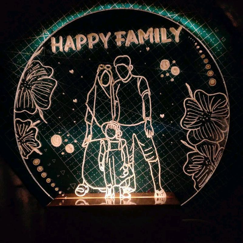 Akrilik custom A5/A6 LED