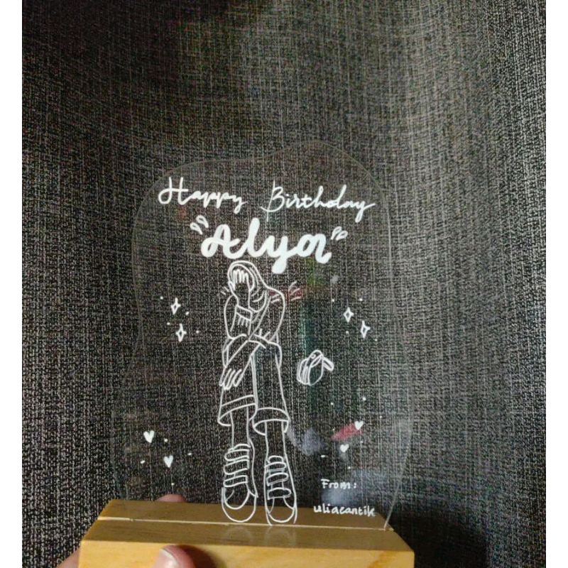 Akrilik Custom A5/A6 NonLED