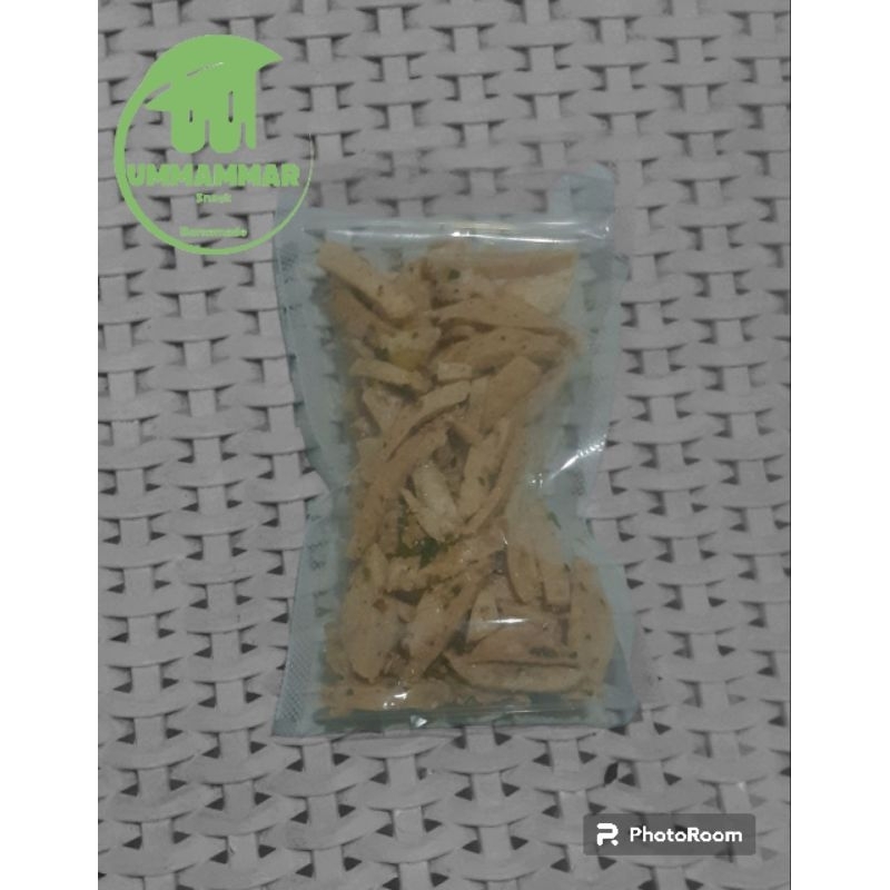 

Basreng original dan pedas bumbu seblak 70 gram/basreng daun jeruk/cemilan murah