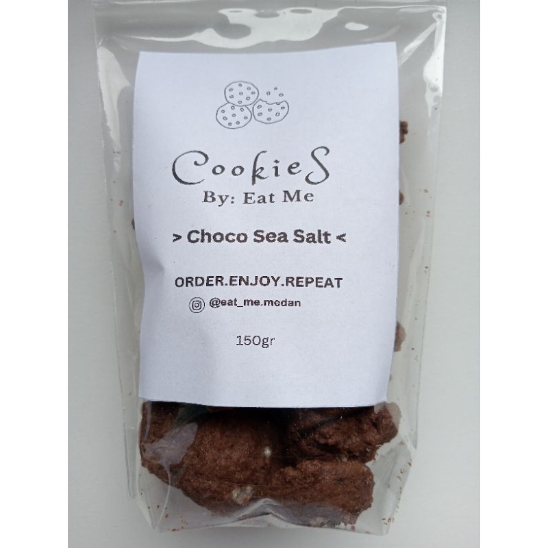 

CHOCOLATE SEA SALT COOKIES || MINI COOKIES | CEREAL COOKIES | COKELAT | COOKIES CRUNCHY